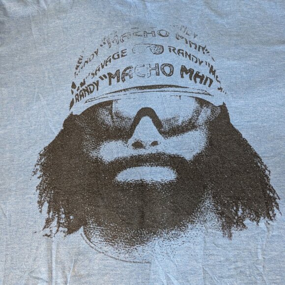 Vintage-Style Macho Man Randy Savage Tee (XL) – Tagless, Tube-Knit, Licensed - Picture 5 of 5
